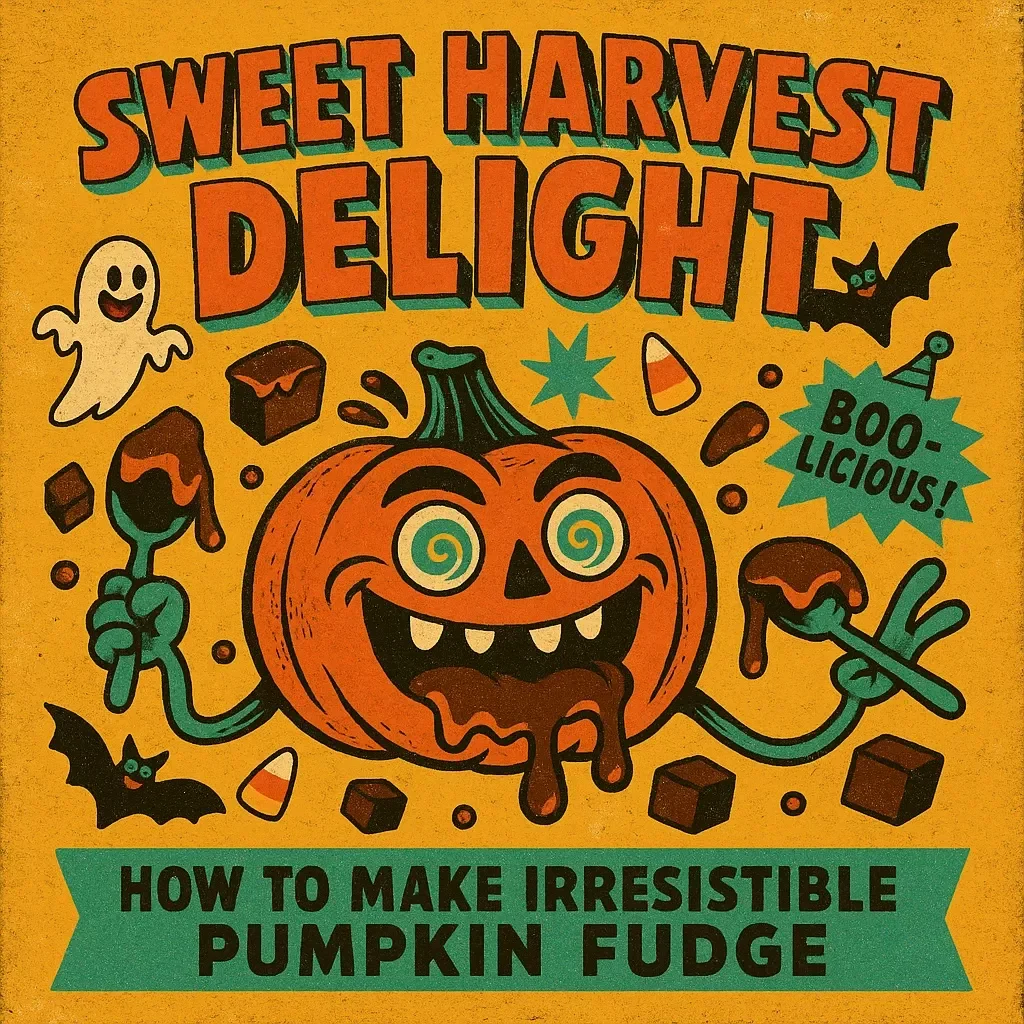 Sweet Harvest Delight — How to Make Irresistible Pumpkin Fudge | Pumpkin Fudge Recipe Digital Guide for Beginners & Dessert Lovers