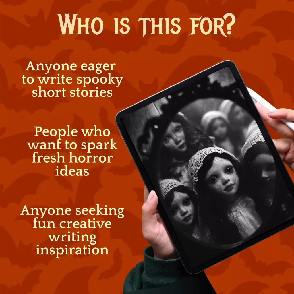 Spooktacular Story Starter Checklist: 10 Terrifyingly Good Ideas | Scary Story Ideas Writing Prompt Digital Download for Horror Writers