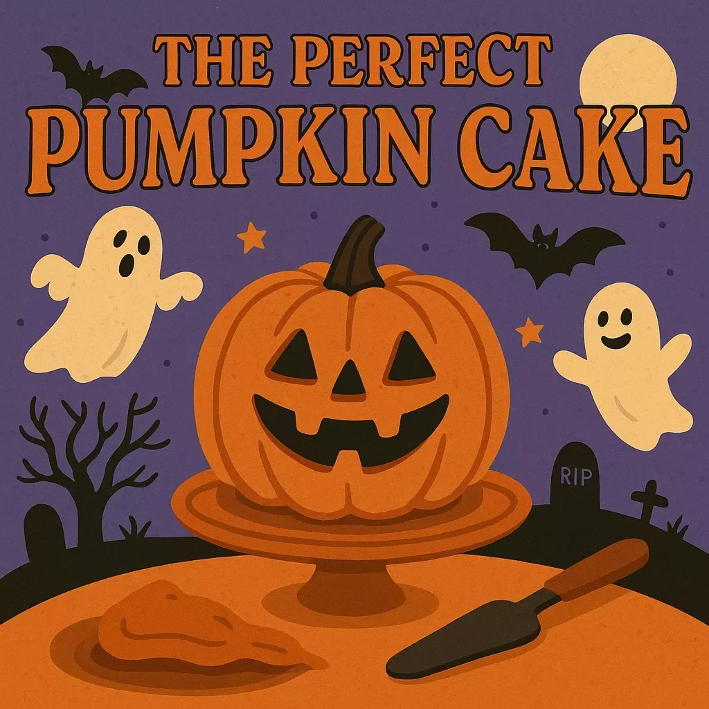 The Perfect Pumpkin Cake | Fall Pumpkin Cake Recipe eBook | Step-by-Step Baking Guide for Home Bakers