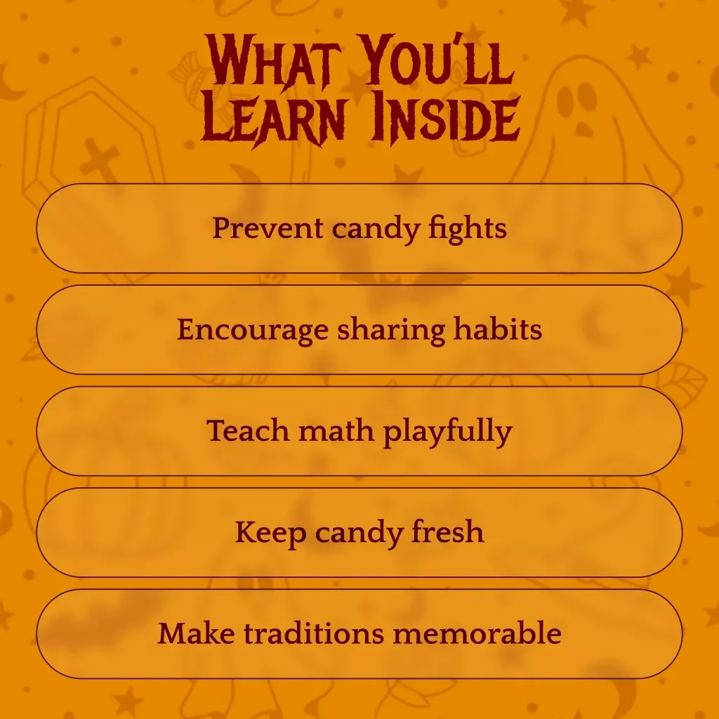 Track the Treats: A Fun and Simple Halloween Candy Inventory Guide for Kids and Parents | Printable Halloween Candy Inventory Tracker, Family eBook & Digital Download
