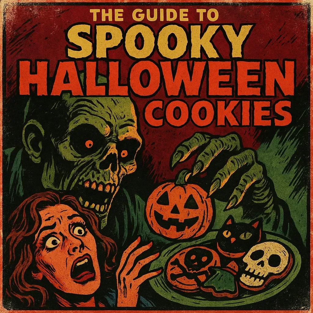 The Guide to Spooky Halloween Cookies | Printable eBook for Creative Cookie Decorating, Party Treats, and DIY Baking Ideas