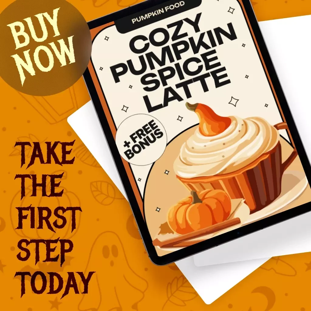 Cozy Pumpkin Spice Latte | Fall-Inspired Recipe Guide | Digital Download for Homemade Pumpkin Spice Latte Lovers