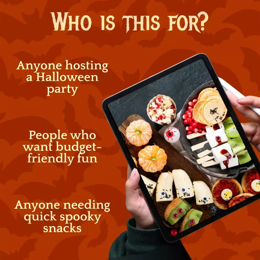Spooktacular Snacks on a Shoestring: Halloween Party Food on a Budget | Digital Guide for Frightfully Fun & Affordable Party Recipes