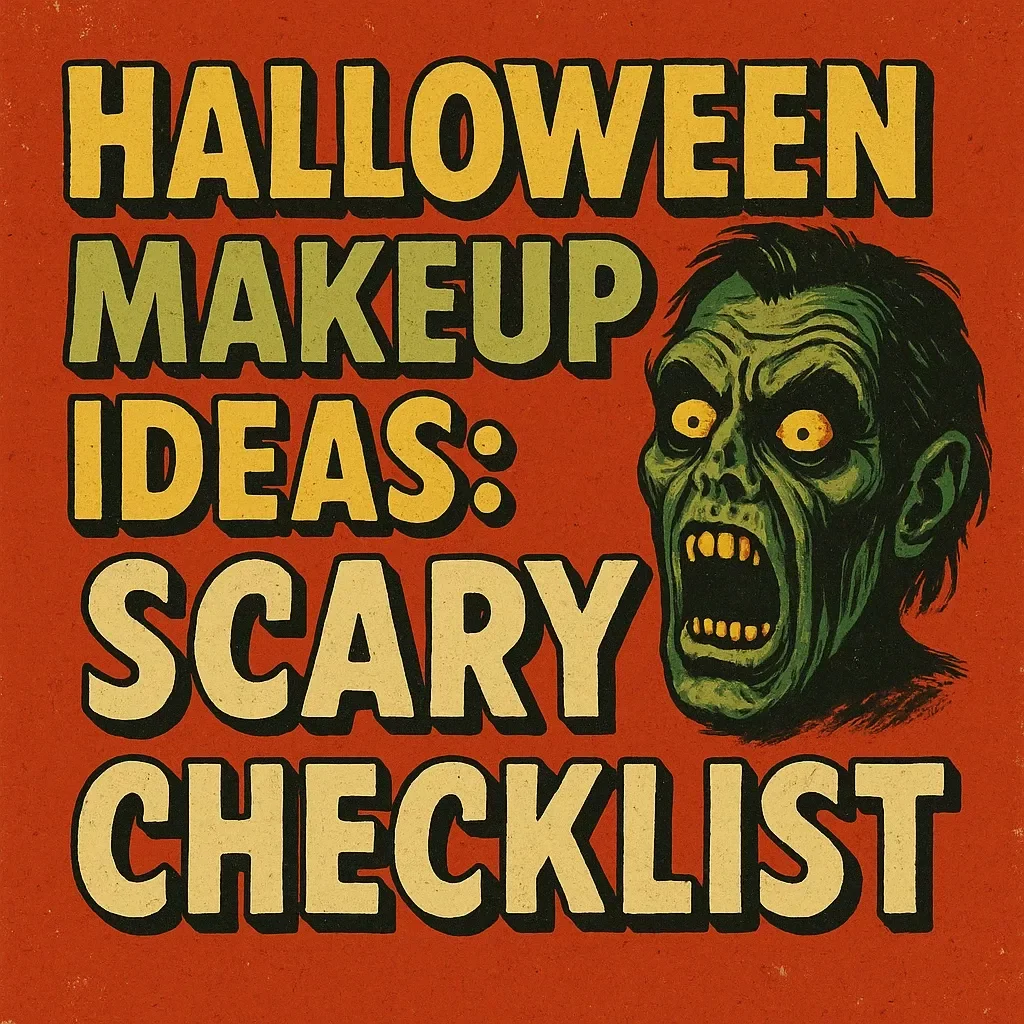 Halloween Makeup Ideas: Scary Checklist – Ultimate Guide for Creepy Looks, Horror Movie Icons & Blood Effects
