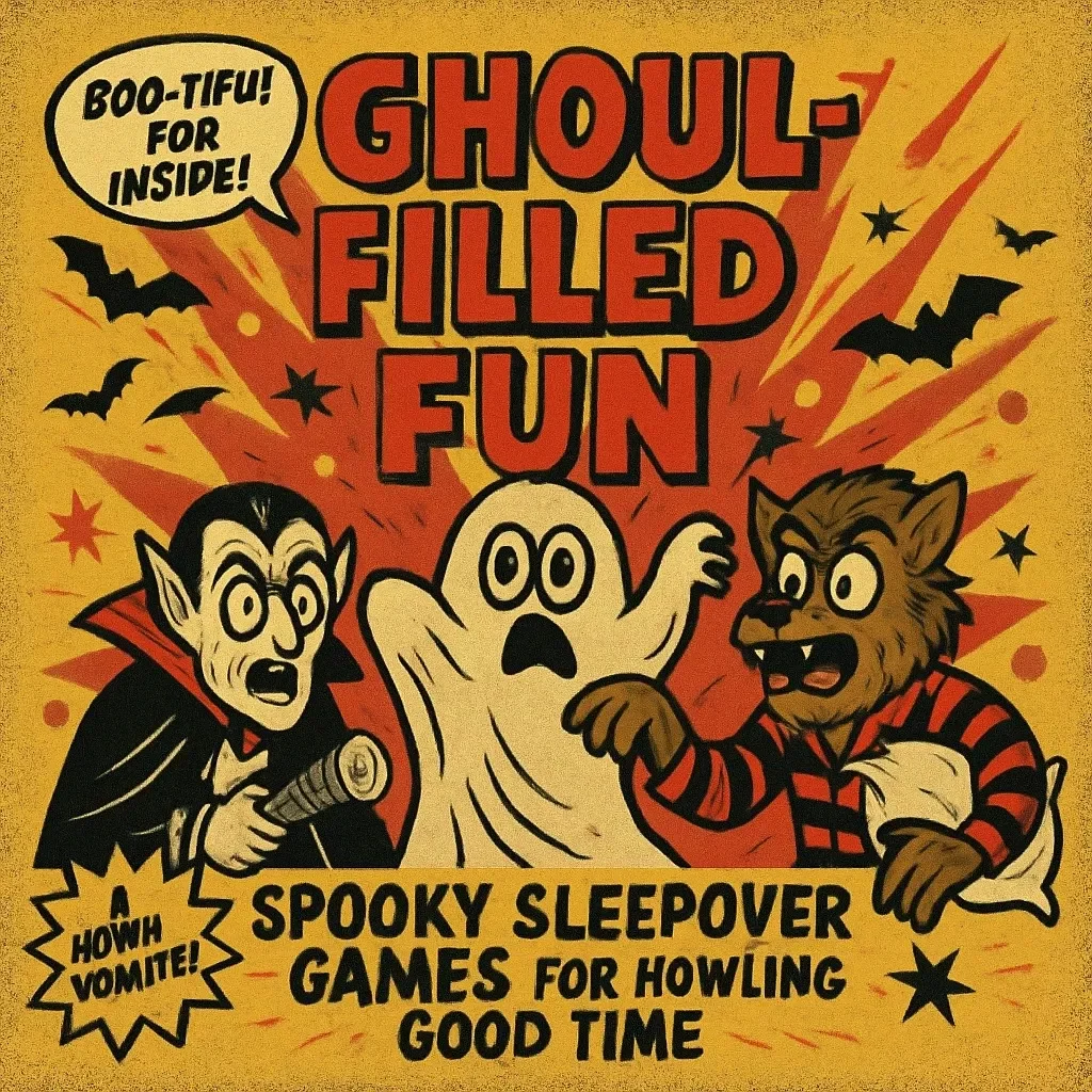 Ghoul-Filled Fun: Spooky Sleepover Games for a Howling Good Time | Halloween Party Guide | Digital Download