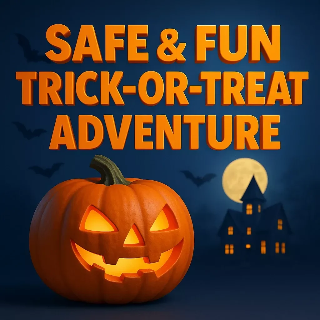 Safe & Fun Trick-Or-Treat Adventure | Halloween Ebook | How to Create a Trick-Or-Treat Safety Route List for Families