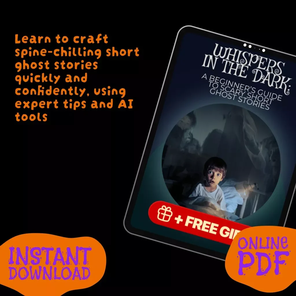 Whispers in the Dark: A Beginner’s Guide to Scary Short Ghost Stories – Learn to Write Spine-Chilling Tales with Tips, Techniques & AI Prompts for Scary Short Ghost Stories