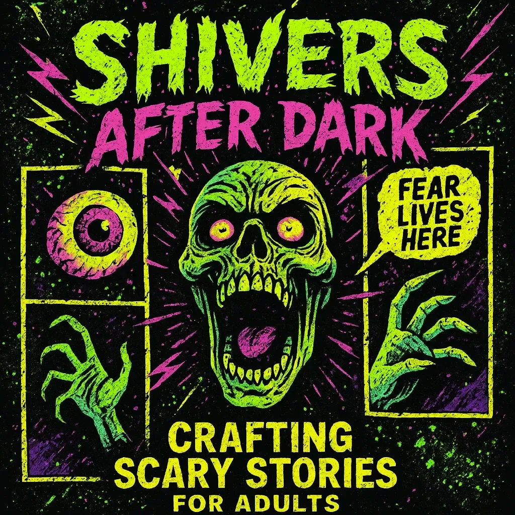 Shivers After Dark: Crafting Scary Stories for Adults | Horror Writing eBook Guide for Beginners & Experienced Writers | Digital Download