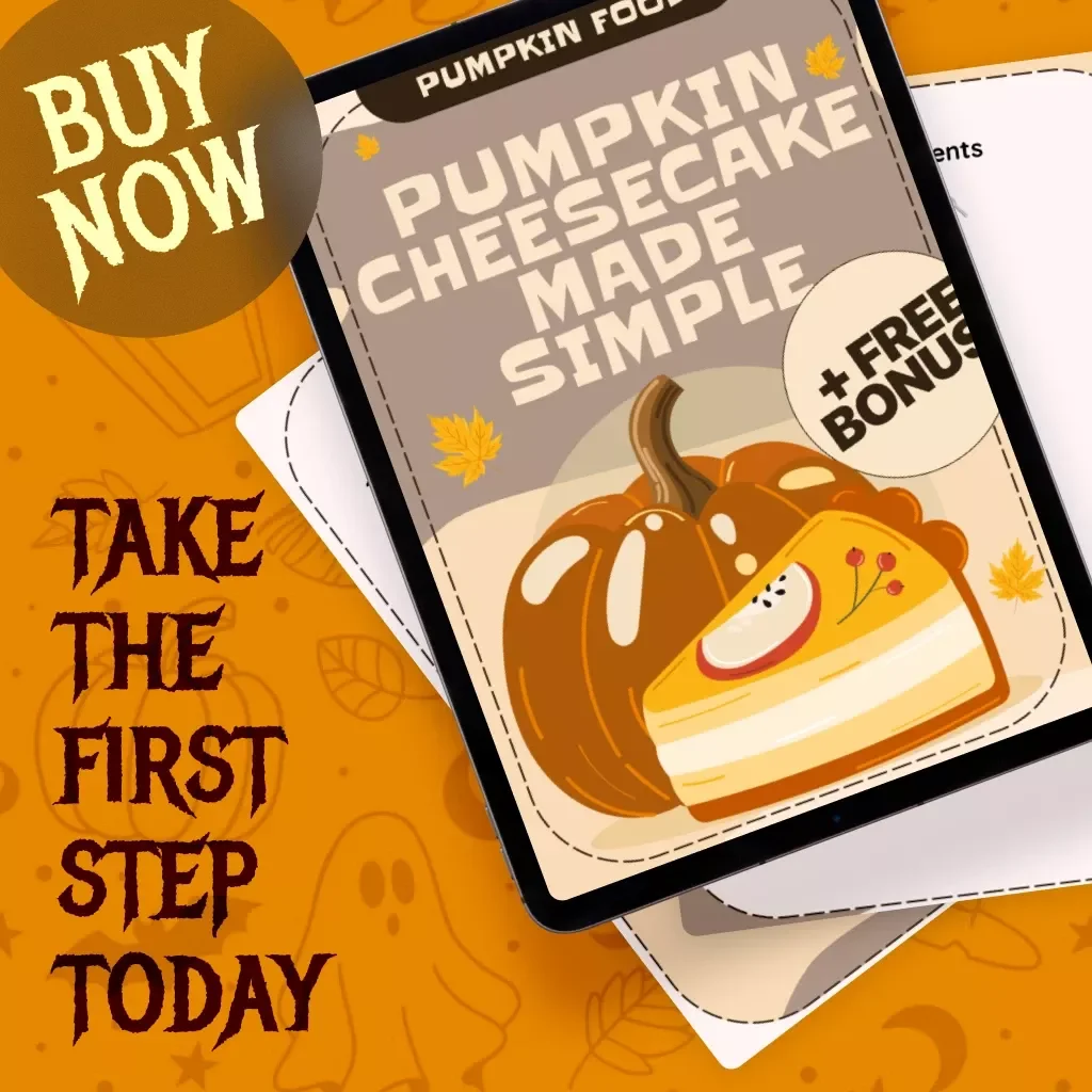 Pumpkin Cheesecake Made Simple | Easy Pumpkin Cheesecake Recipe Guide for Beginners | Step-by-Step Baking Instructions, Creative Toppings, and AI Prompts