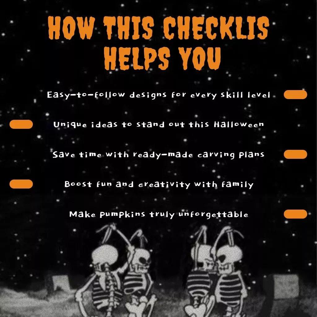 Spook-tacular Pumpkin Carving Checklist: 15 Ideas to Terrify Your Neighbors – Scary Pumpkin Carving Ideas for Halloween Fun