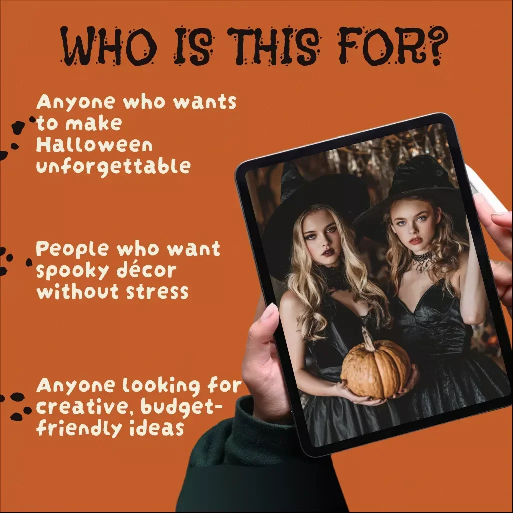 The Guide to Scary Halloween Decorations | Spooky eBook for Haunted House Ideas, DIY Halloween Props, Horror Lighting & AI Haunted Setup Planner