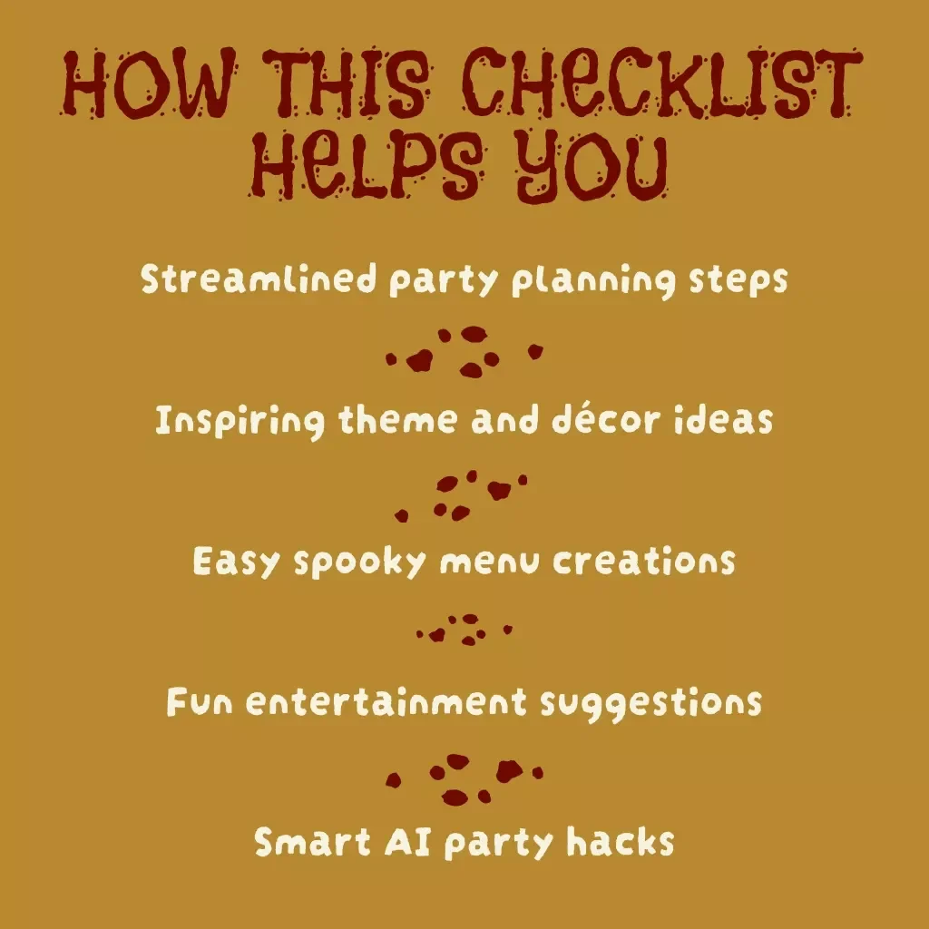 Ultimate Halloween Party Themes Checklist: Brew Up the Perfect Spooktacular Bash | Halloween Party Themes Digital Download, Party Planning Guide, Printable Checklist for Hosting