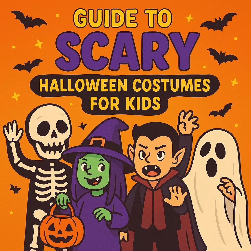 Tiny Terrors: Guide to Scary Halloween Costumes for Kids | Digital Download eBook | DIY, Pop Culture & Classic Monster Ideas | Safe & Age-Appropriate Scary Costumes