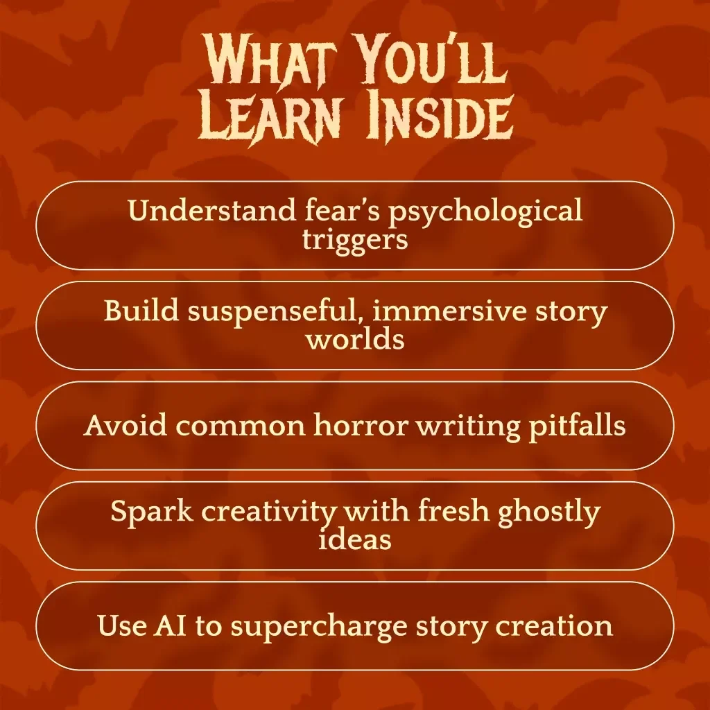 Haunted Nights: Guide to Scary Halloween Ghost Stories | Digital Download eBook for Writers, Teens & Adults | Ghost Story Writing Prompts, Tips & Techniques