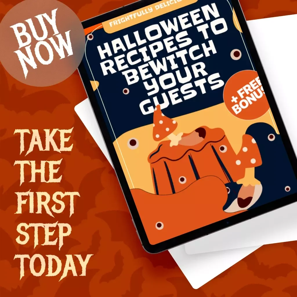 Frightfully Delicious: Halloween Recipes to Bewitch Your Guests – Spooky Halloween Party Recipes eBook for Creepy Appetizers, Devilish Desserts & Chilling Drinks
