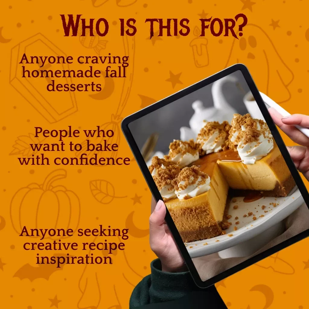 Pumpkin Cheesecake Made Simple | Easy Pumpkin Cheesecake Recipe Guide for Beginners | Step-by-Step Baking Instructions, Creative Toppings, and AI Prompts