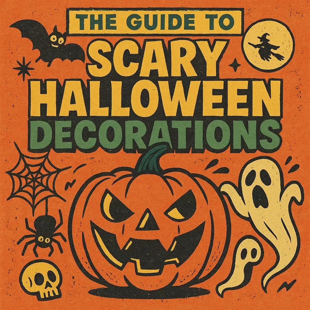 The Guide to Scary Halloween Decorations | Spooky eBook for Haunted House Ideas, DIY Halloween Props, Horror Lighting & AI Haunted Setup Planner
