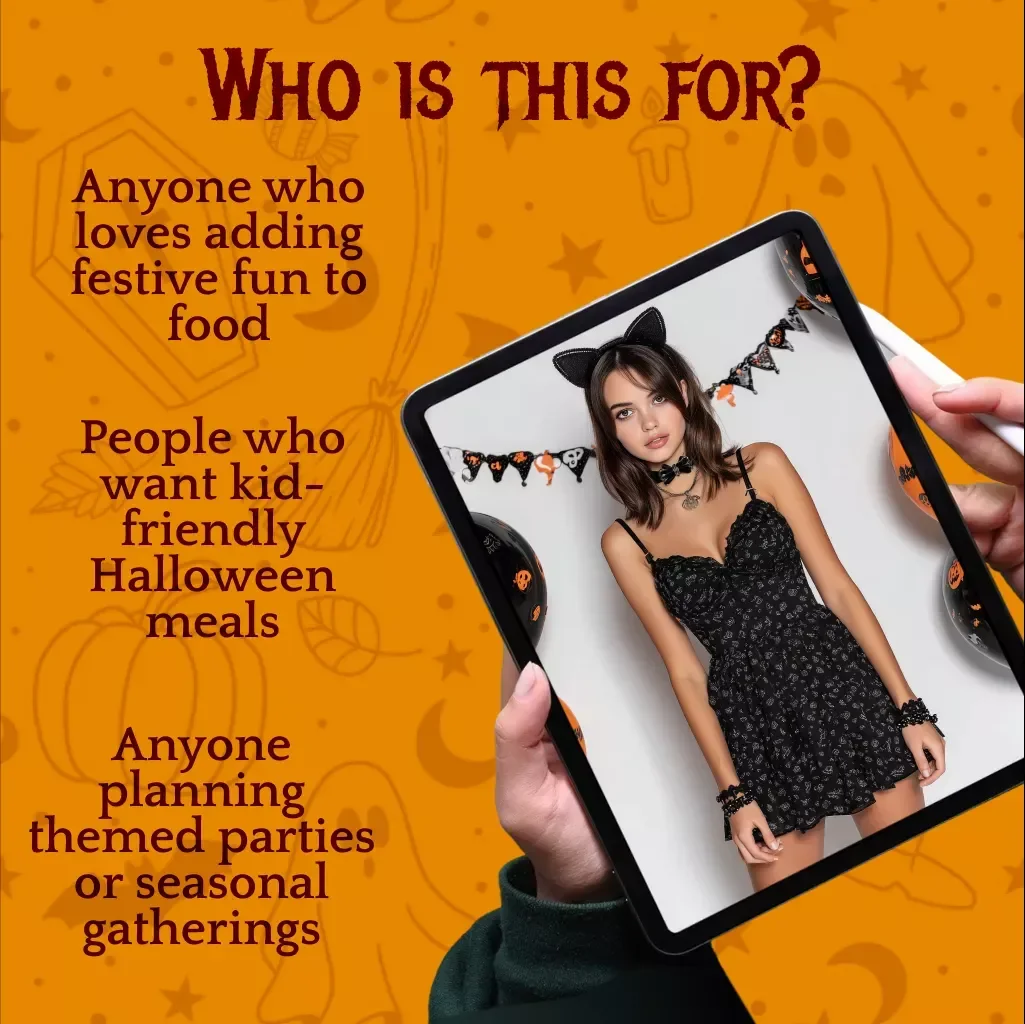 Spooky Lunch Ideas Checklist: Make Lunchtime a Haunted Delight! | Halloween Food Ideas | Digital Download eBook & Party Guide
