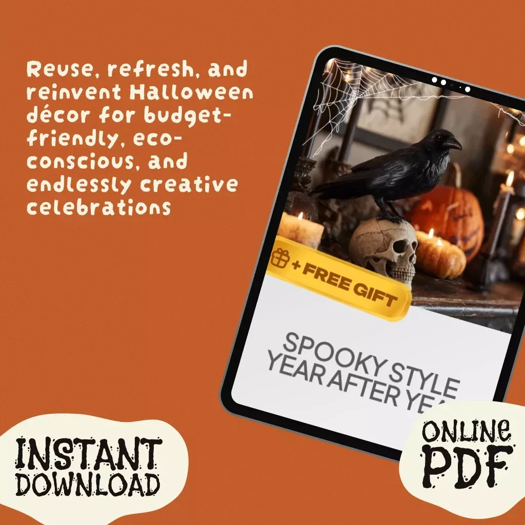 Spooky Style Year After Year | Reuse Halloween Décor Guide | How to Reuse Halloween Decor Each Year | Budget-Friendly, Eco-Friendly Holiday Decorating Tips