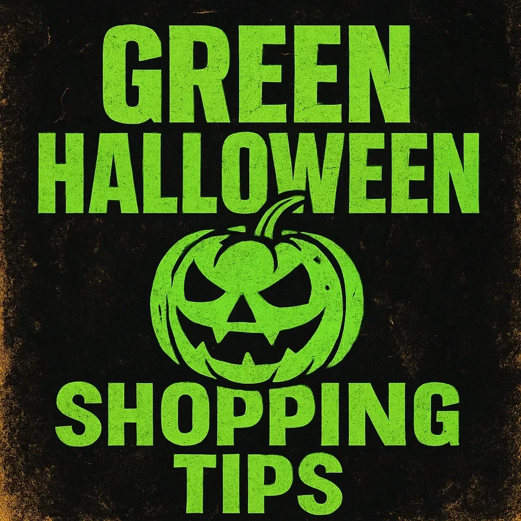 Green Halloween Shopping Tips | Eco-Friendly Halloween Shopping Tips Guide for Sustainable Costumes, Green Party Décor & Zero-Waste Celebrations