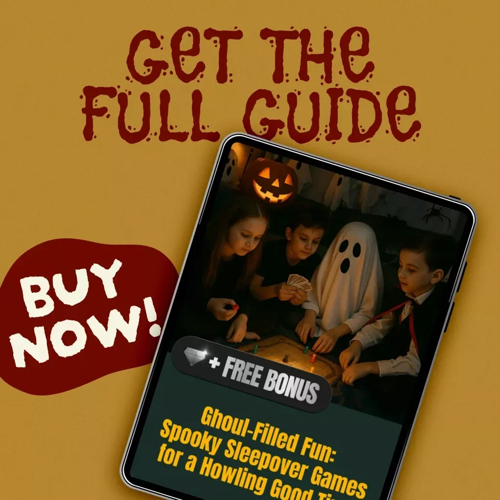 Ghoul-Filled Fun: Spooky Sleepover Games for a Howling Good Time | Halloween Party Guide | Digital Download