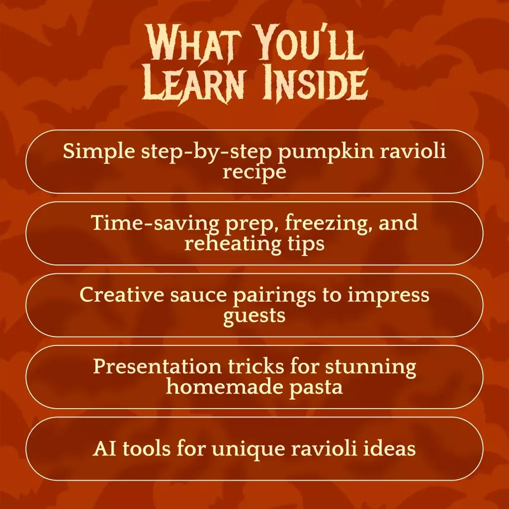 Pillows of Autumn: The Guide to Pumpkin Ravioli | Cozy Homemade Pumpkin Ravioli Recipe eBook & Step-by-Step Cooking Guide