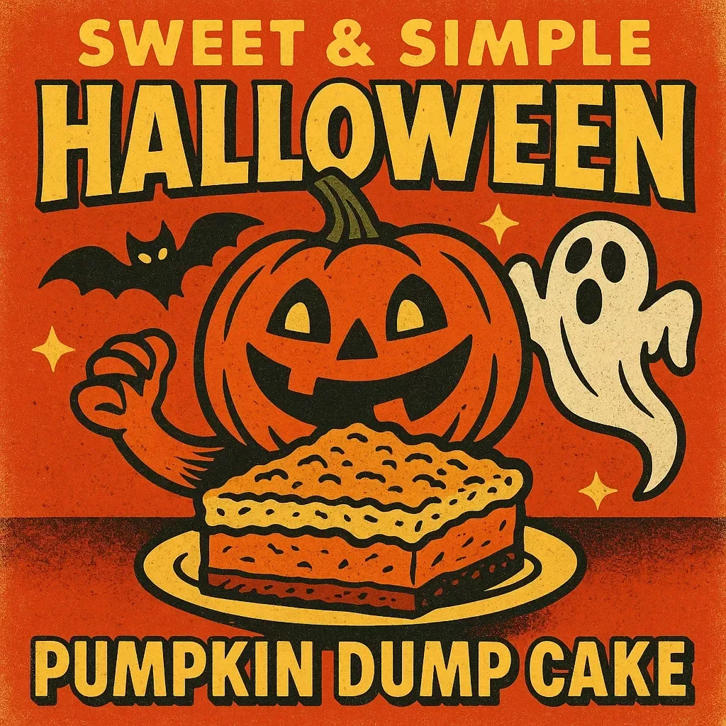 Sweet & Simple Pumpkin Dump Cake | Cozy Fall Dessert Guide | Easy Pumpkin Dump Cake Recipe eBook & Creative Ideas