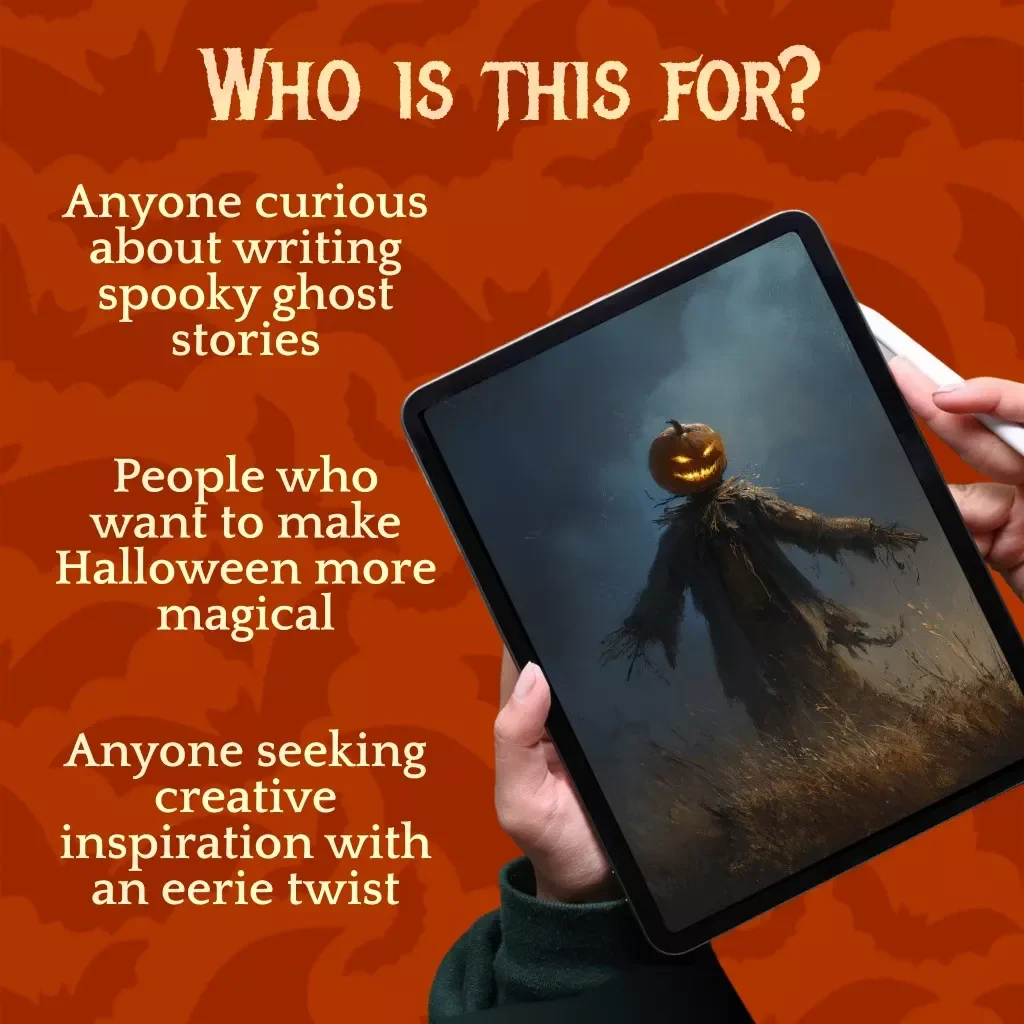 Whispers in the Dark: A Beginner’s Guide to Spooky Ghost Stories | Digital Download eBook | Learn to Write and Tell Spine-Chilling Tales