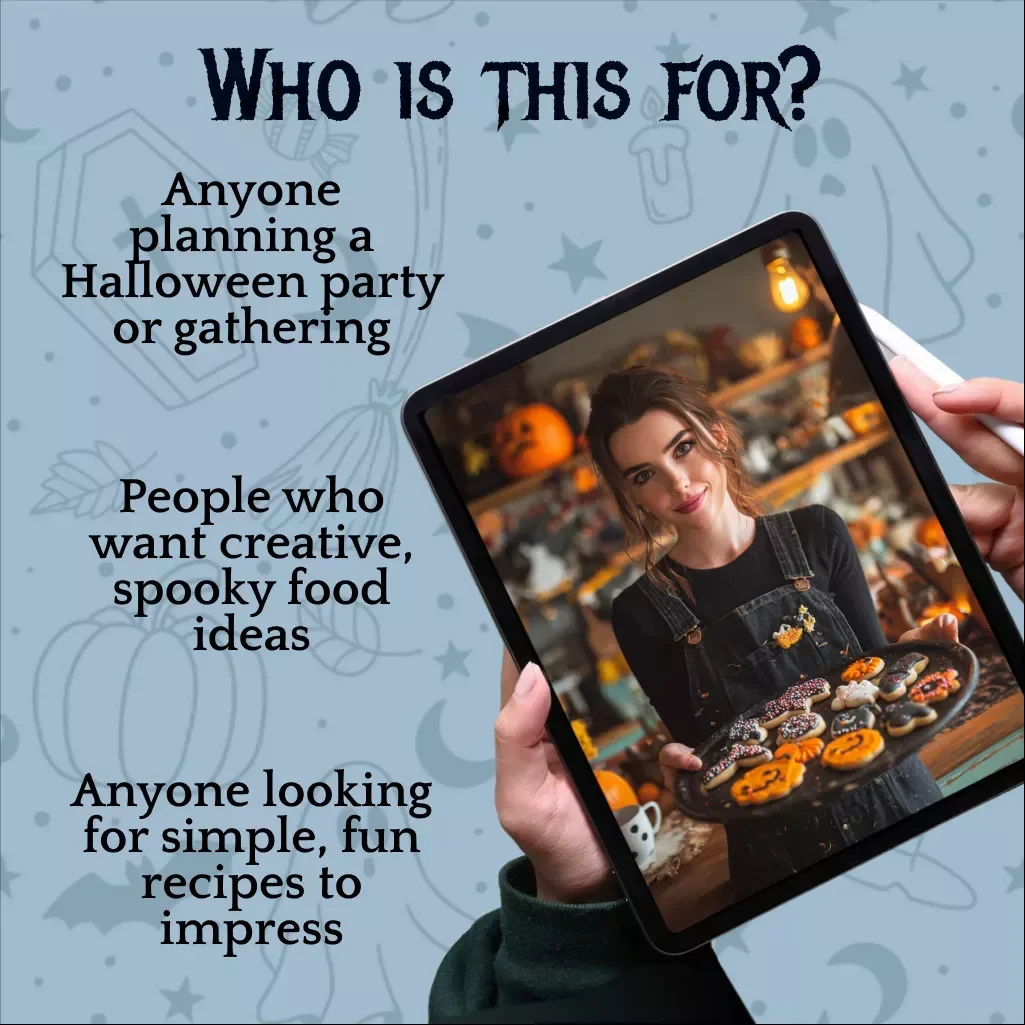 Fright Bites: A Playful Guide to Scary Halloween Food | Halloween eBook | Spooky Recipes, Creepy Party Snacks, Haunted Drinks & Dessert Ideas | Digital Download