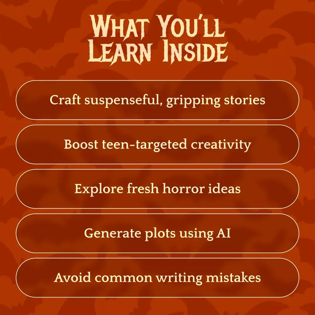 Chills & Thrills: Scary Stories for Teens – A Creative Guide to Teen Scary Stories, Suspense, and AI Writing Prompts