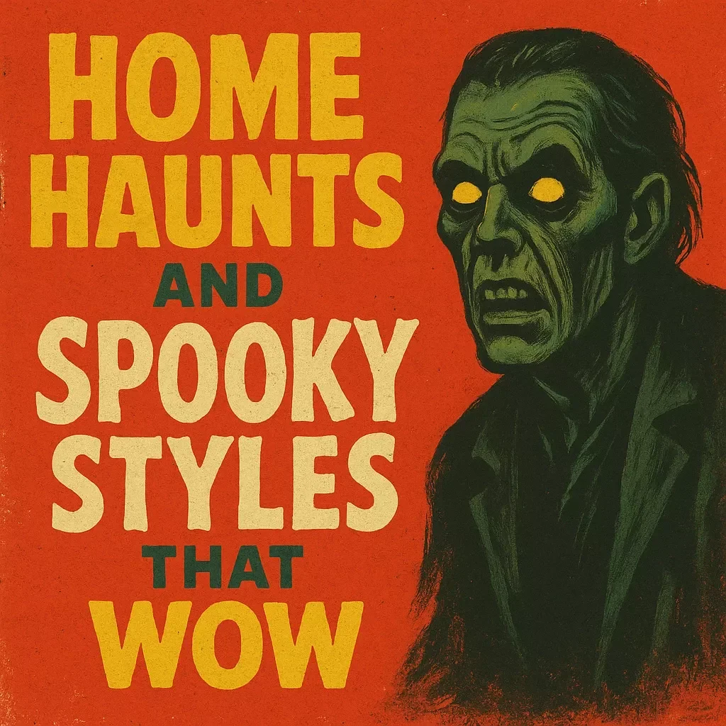 Home Haunts and Spooky Styles That Wow | Halloween Decorations Guide eBook for DIY Indoor & Outdoor Décor Ideas