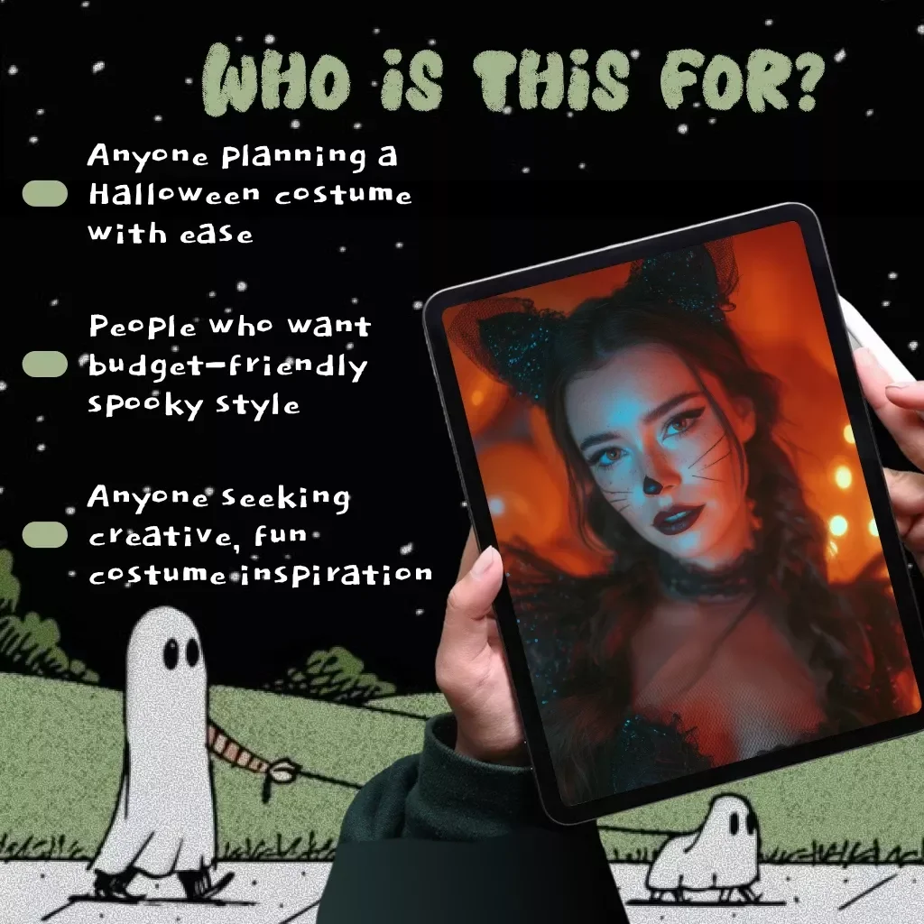 Halloween Costume Checklist: Unleash Your Spooky Side in Style | Digital Download eBook & Halloween Costume Ideas Guide