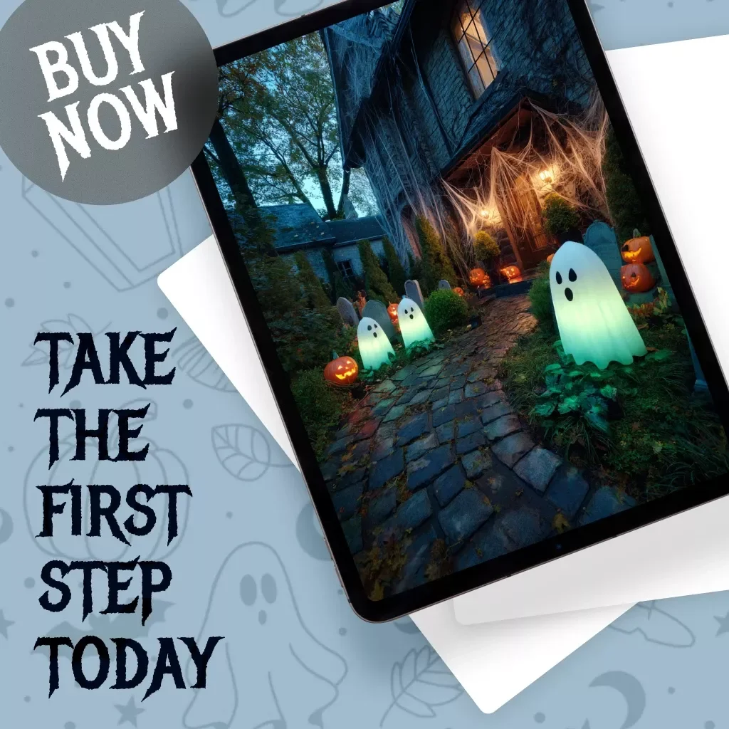 The Outdoor Halloween Decoration Checklist | Printable Digital Download for Spooky Yard & Porch Decor | Ultimate Outdoor Halloween Decorations Planner