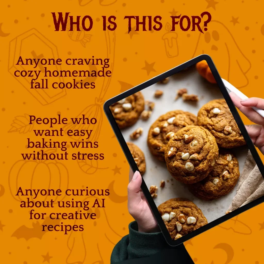Pumpkin Chocolate Chip Bliss 🍪🎃 | Ultimate Pumpkin Chocolate Chip Cookies Guide | Easy Baking eBook, AI Prompt Ideas & Cookie Checklist