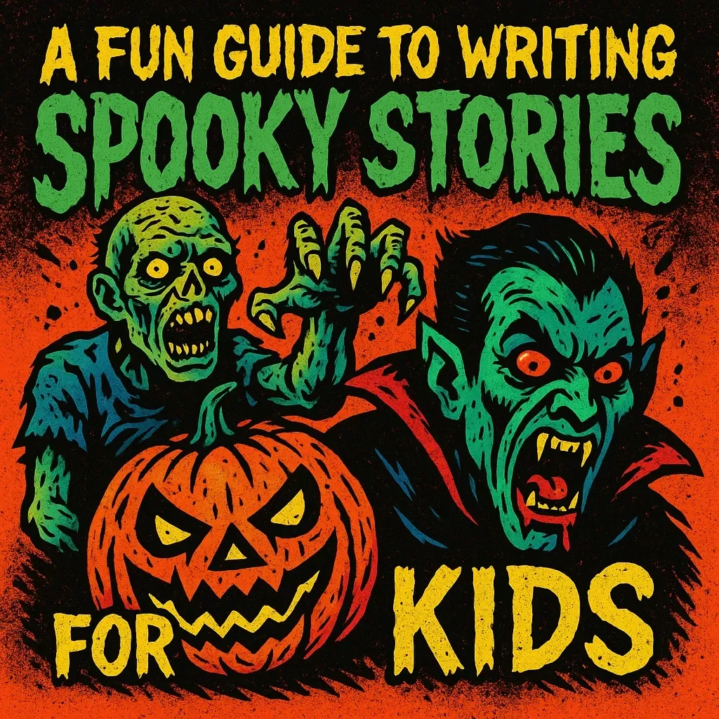 A Fun Guide to Writing Spooky Stories for Kids | How to Write a Spooky Story for Kids Digital Download eBook
