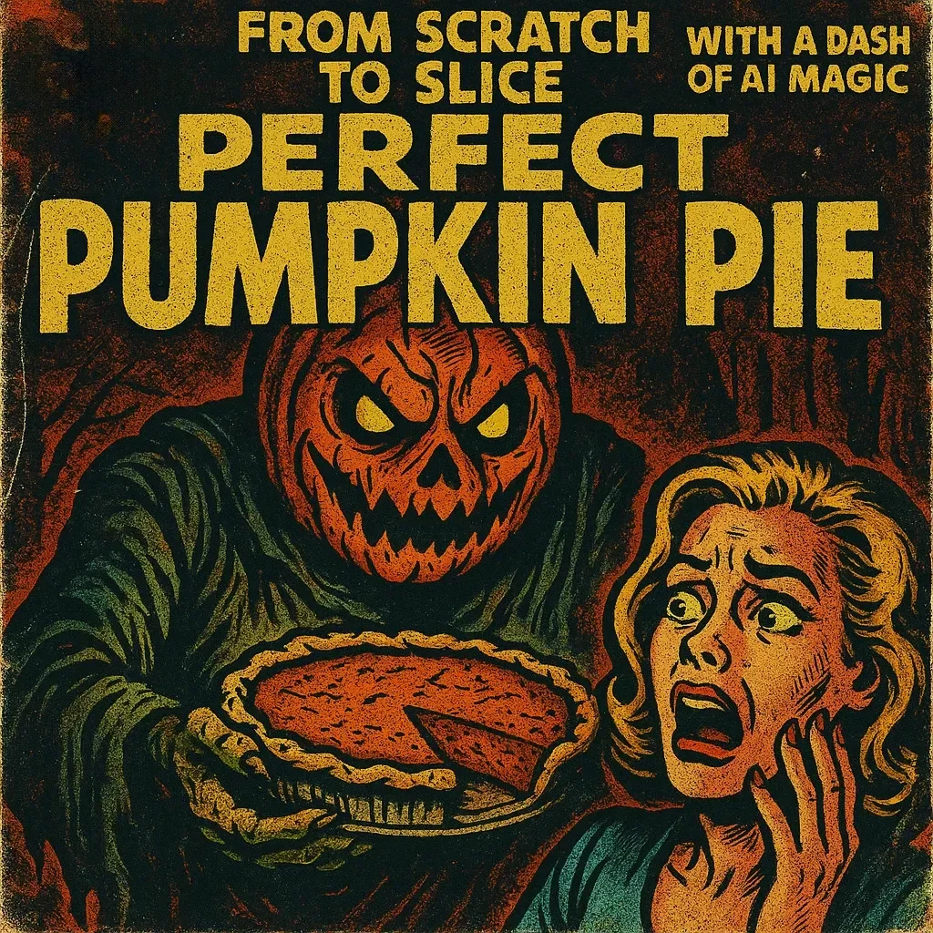 Perfect Pumpkin Pie: From Scratch to Slice with a Dash of AI Magic | Ultimate Pumpkin Pie Recipe Guide eBook for Home Bakers