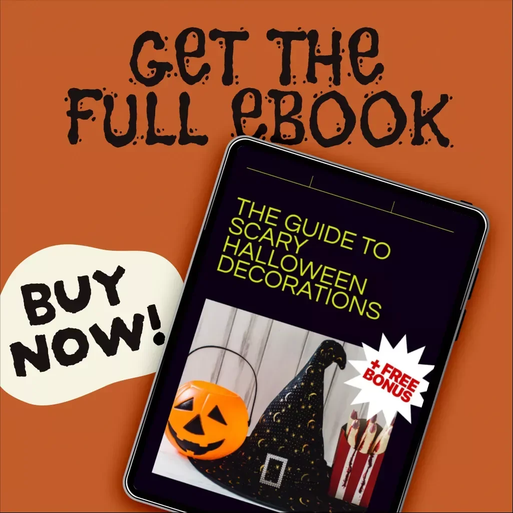 The Guide to Scary Halloween Decorations | Spooky eBook for Haunted House Ideas, DIY Halloween Props, Horror Lighting & AI Haunted Setup Planner
