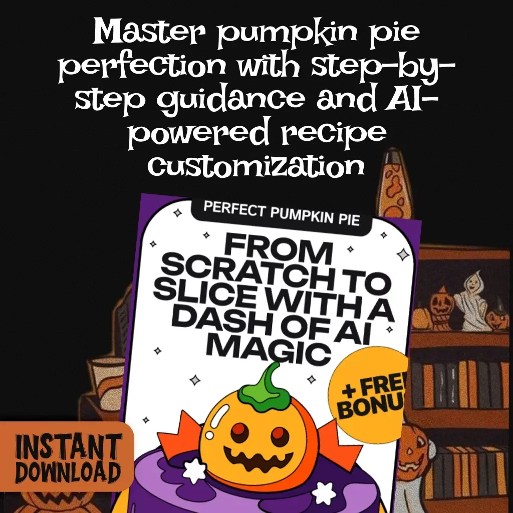 Perfect Pumpkin Pie: From Scratch to Slice with a Dash of AI Magic | Ultimate Pumpkin Pie Recipe Guide eBook for Home Bakers