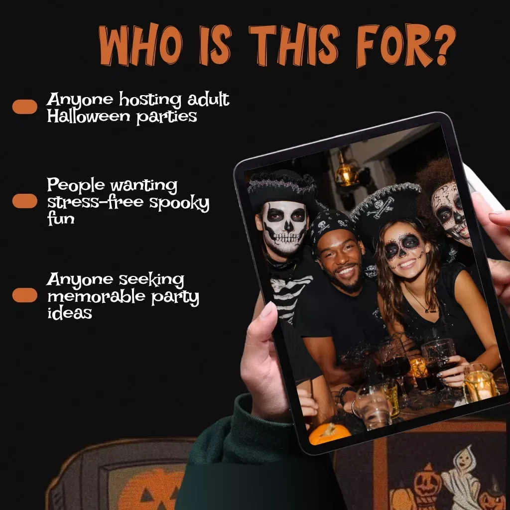 Ultimate Halloween Party Activities Checklist for Adults – Fun Halloween Party Activities for Adults Guide & Printable Checklist