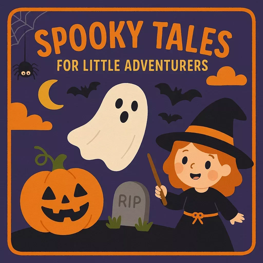 Spooky Tales for Little Adventurers | Digital Guide for Parents & Teachers | Kids’ Scary Storytelling eBook, Story Prompts & Safe Halloween Fun