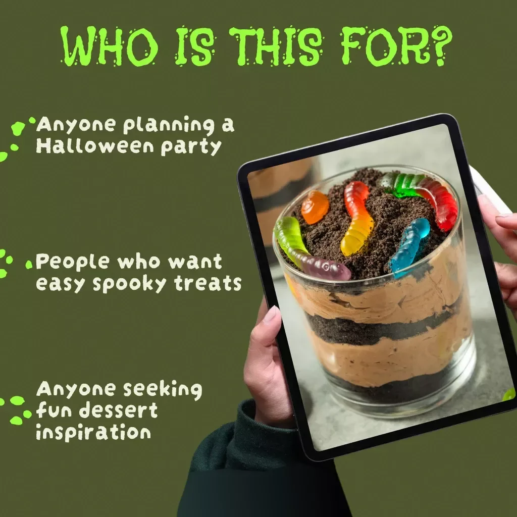 Creepy Halloween Dirt Pudding Fun | Spooky Party Dessert Guide, Step-by-Step eBook, Creative Twists & AI Party Planning Tips