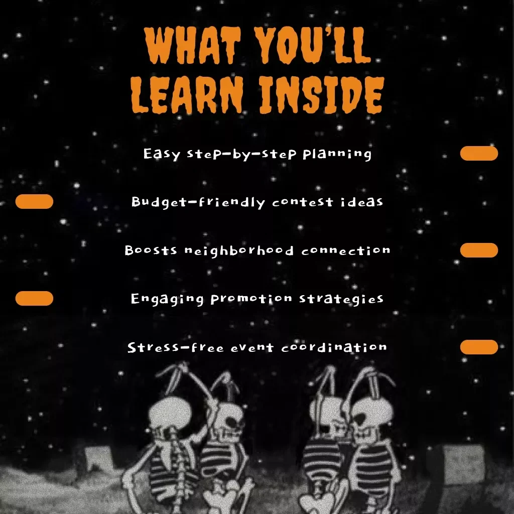 How to Organize a Neighborhood Costume Contest Everyone Will Love | Fun & Easy Event Planning eBook Guide for Community Organizers