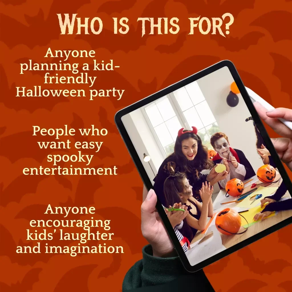 A Fun Guide to Spooky ‘Would You Rather’ for Kids | Halloween Party Game Ideas | Printable Digital Download
