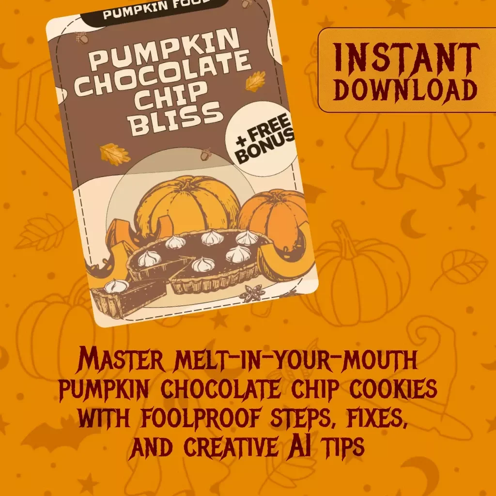 Pumpkin Chocolate Chip Bliss 🍪🎃 | Ultimate Pumpkin Chocolate Chip Cookies Guide | Easy Baking eBook, AI Prompt Ideas & Cookie Checklist