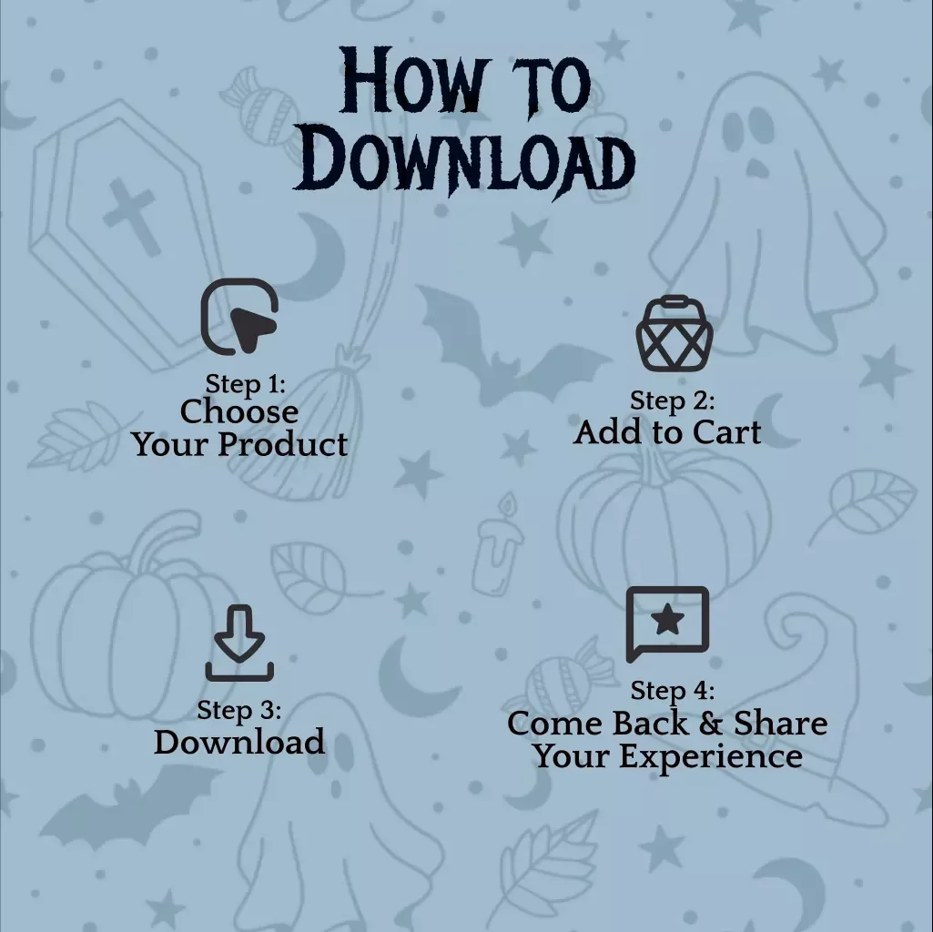 Scary Halloween Food Ideas Checklist | Printable Digital Download | Spooky Party Recipes, Creepy Treats & Halloween Decorations Guide