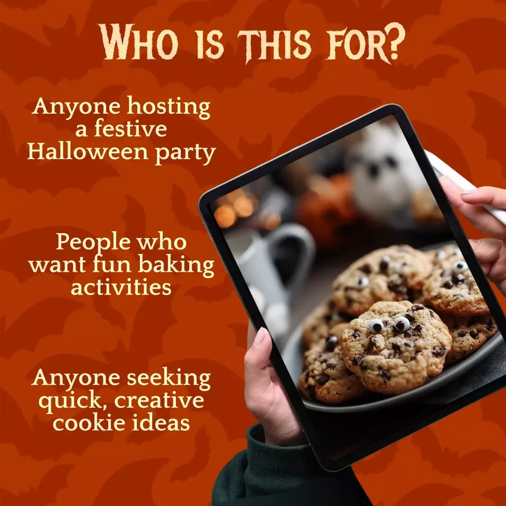 The Guide to Spooky Halloween Cookies | Printable eBook for Creative Cookie Decorating, Party Treats, and DIY Baking Ideas