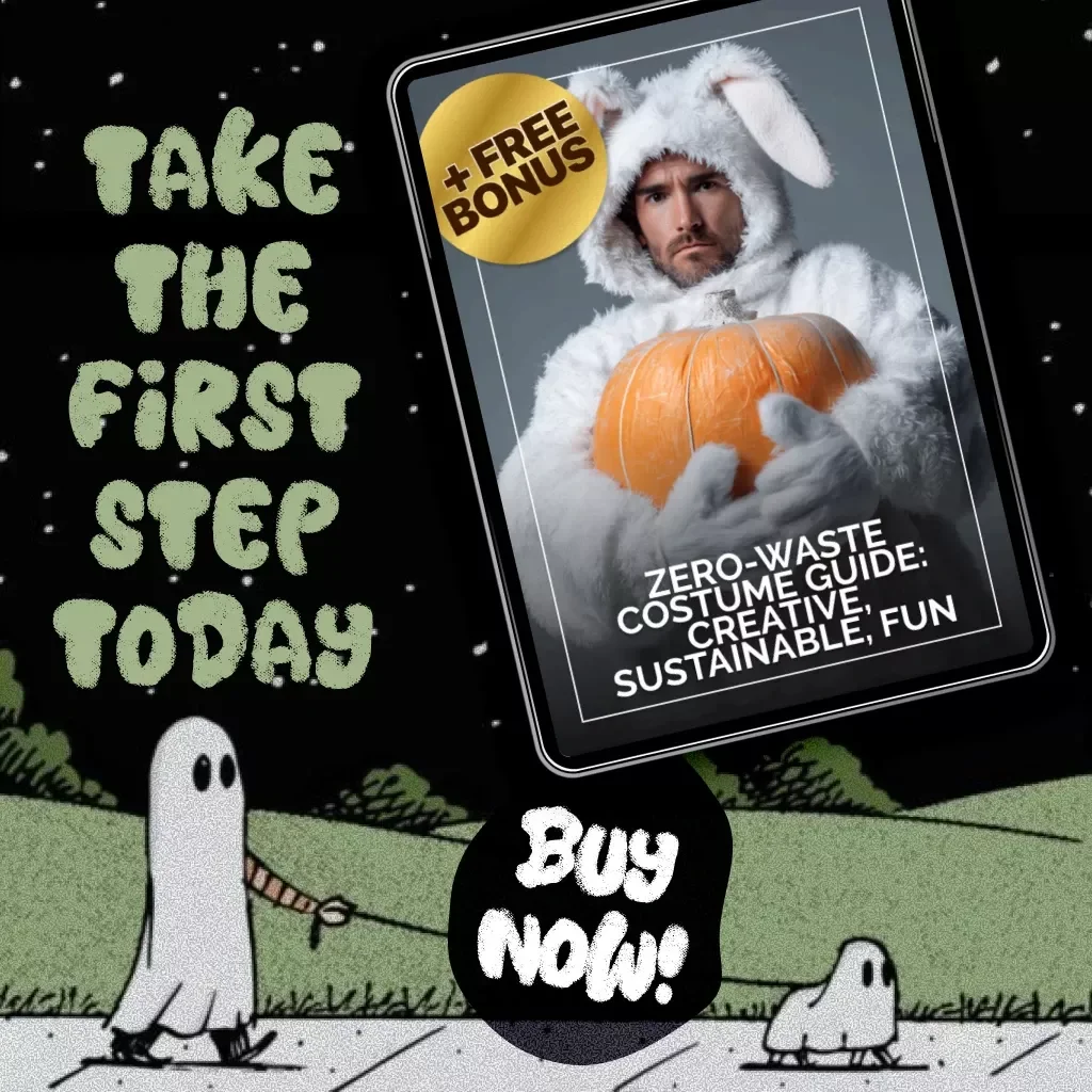Zero-Waste Costume Guide: Creative, Sustainable, Fun | How to Build a Zero-Waste Costume Guide | Eco-Friendly eBook & DIY Checklist