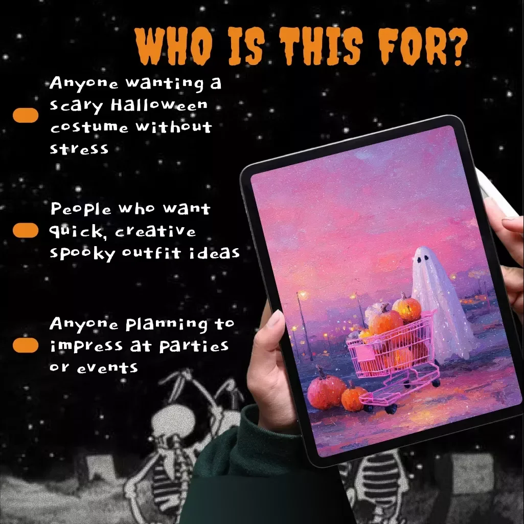 Ultimate Scary Halloween Costumes for Men – Checklist for a Spine-Chilling Look! | Digital Download eBook, Halloween Guide, Printable Costume Ideas