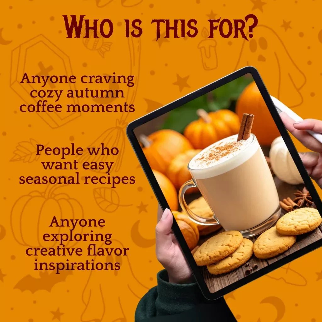 Cozy Pumpkin Spice Latte | Fall-Inspired Recipe Guide | Digital Download for Homemade Pumpkin Spice Latte Lovers