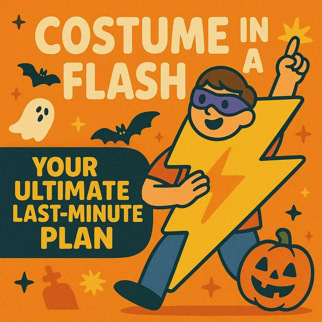 Costume in a Flash: Your Ultimate Last-Minute Plan | Guide on How to Create a Last-Minute Costume Plan, Quick DIY Hacks, Makeup Tips & AI Costume Ideas